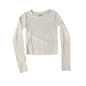 Bench Long Sleeve White Top Women’s Small. Great layering piece